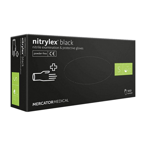 Рукавиці Nitrylex Black S