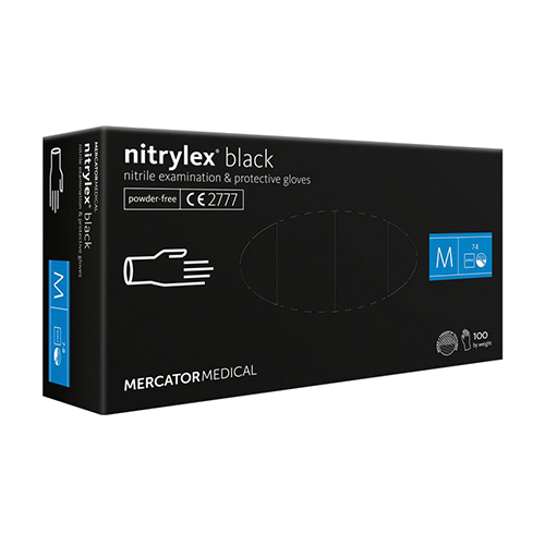 Рукавиці Nitrylex Black M