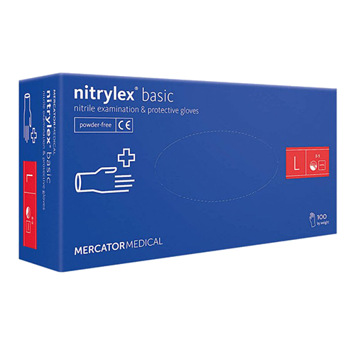 Рукавиці Nitrylex Basic L