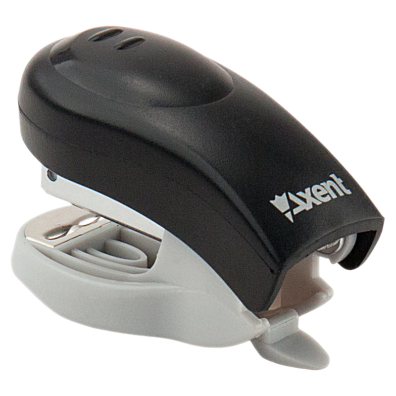 Степлер Axent Welle-2 4810 чорний, вигляд збоку