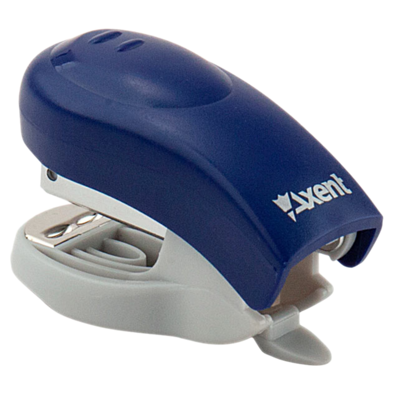 Степлер Axent Welle-2 4810 синій, вигляд збоку