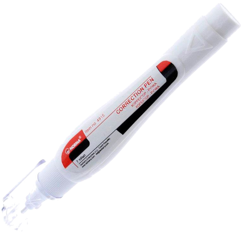 Коректор-ручка NORMA 4915, 7 мл
