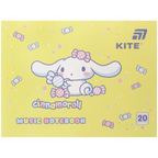 Зошит для нот Kite A5/20арк "Cinnamoroll" CR26-405