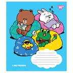 Зошит для нот YES A5/12арк "Line friends" 766255
