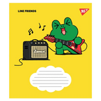 Зошит для нот YES A5/12арк "Line friends" 766255