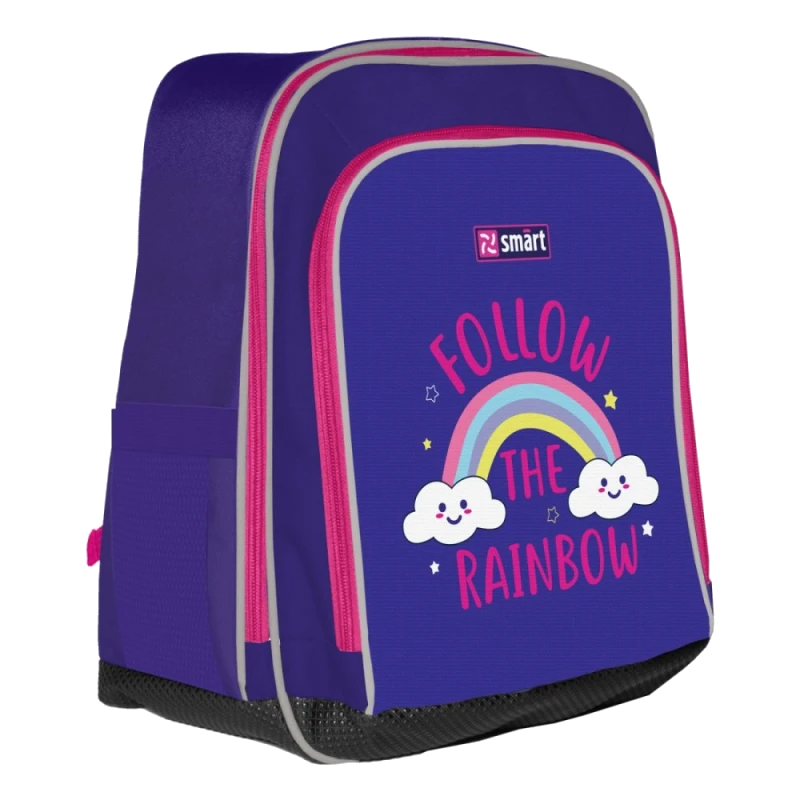 Рюкзак каркасний SMART H-55 Follow the rainbow фіолетовий