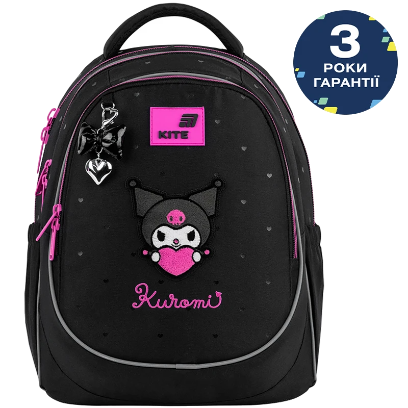 Рюкзак шкільний Kite Education 700 Kuromi чорний