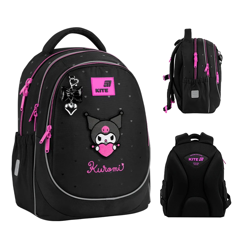 Рюкзак шкільний Kite Education 700 Kuromi чорний