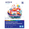 Папір кольоровий "Kite" неон А4/10арк, 5 кольорів, Classic