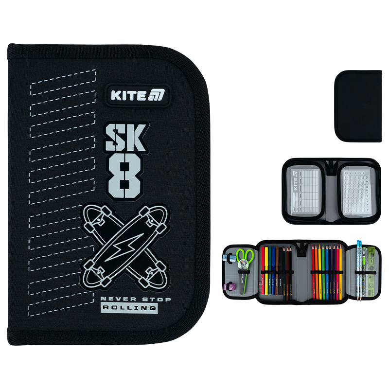 Пенал Kite K26-622H-4 Skate