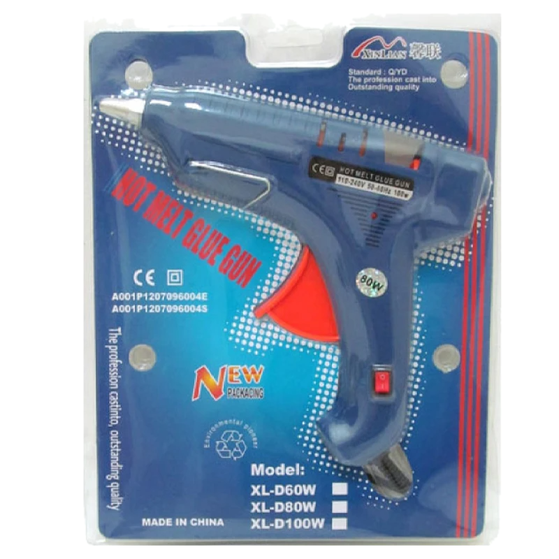 Клейовий пістолет JO 1,1 см, 100 Вт, вигляд збоку
