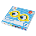 Пластилін "ГАММА'UA" 10+2 кол. /200320/ 144г