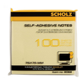 Стікери SCHOLZ 76×76 жовтий