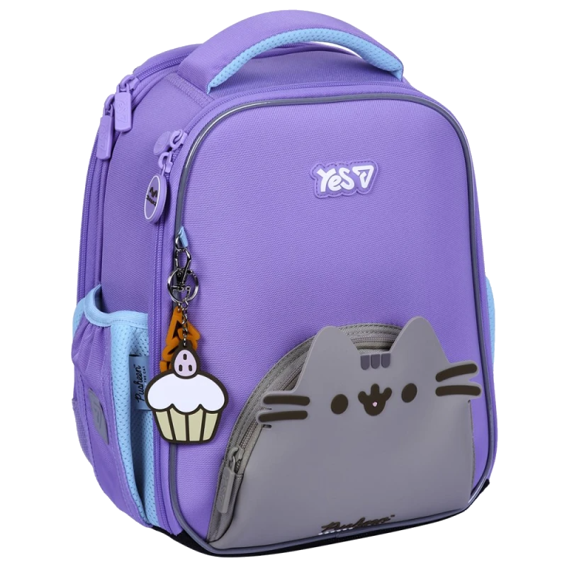 Рюкзак каркасний YES H-100S Pusheen Summer фіолетовий