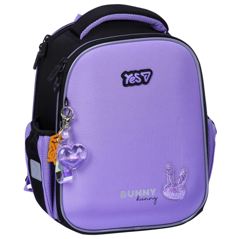 Рюкзак каркасний YES H-100S Shiny Bunny фіолетовий