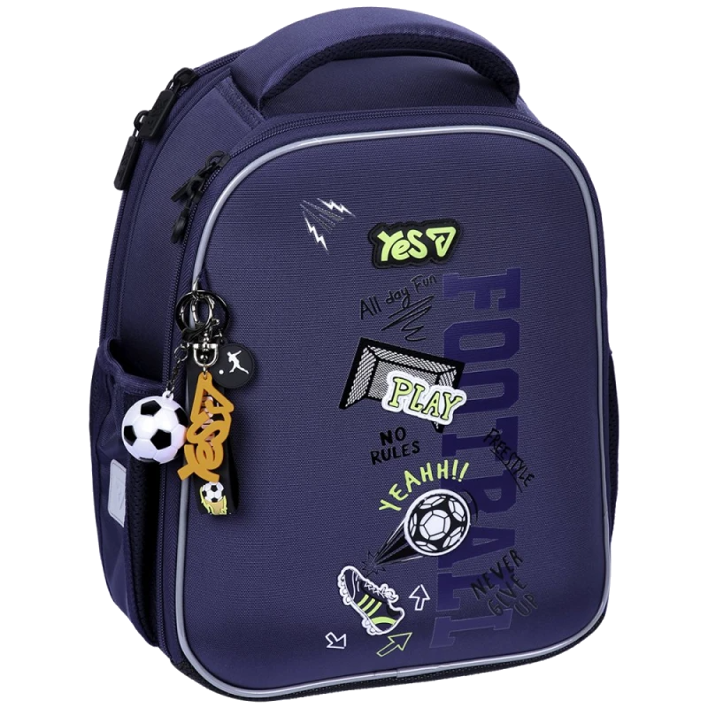 Рюкзак каркасний YES H-100S Play Football синій