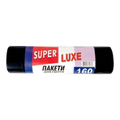 Пакети для сміття Super Luxe 160 л 20 шт. Чорні