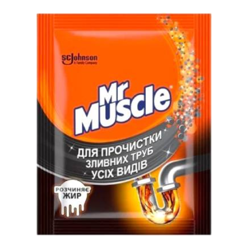 Засіб для прочищення труб Mr.Muscle в гранулах 70 г