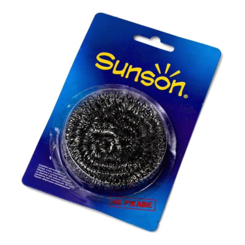 Скребок кухонний Sunson блістер металевий 1 шт.