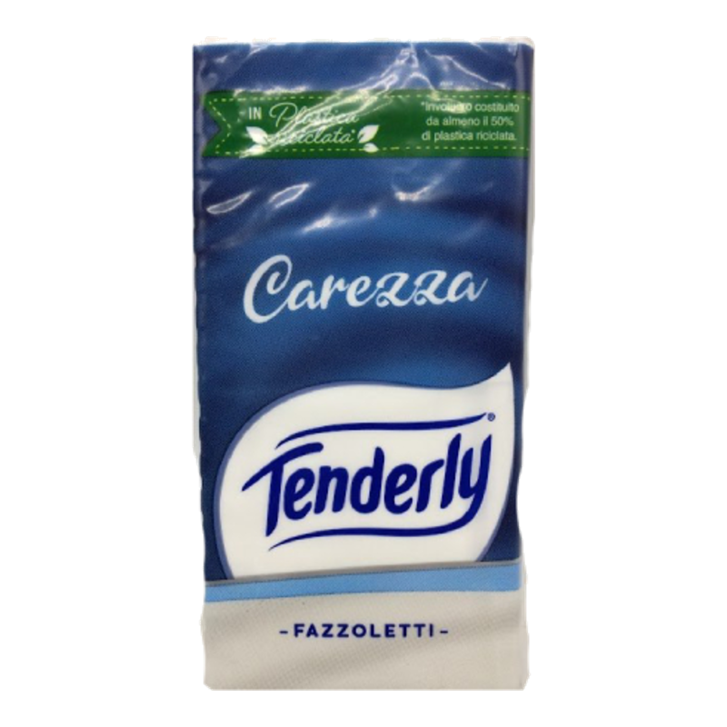 Хустинки паперові Tenderly Carezza тришарові 9 шт.