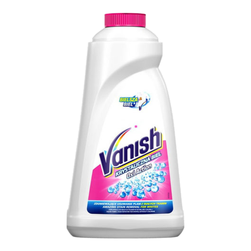 Плямовивідник-відбілювач Vanish Oxi Action Кришталева білизна 1 л