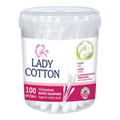 Ватні палички Lady Cotton в банці 100 шт.