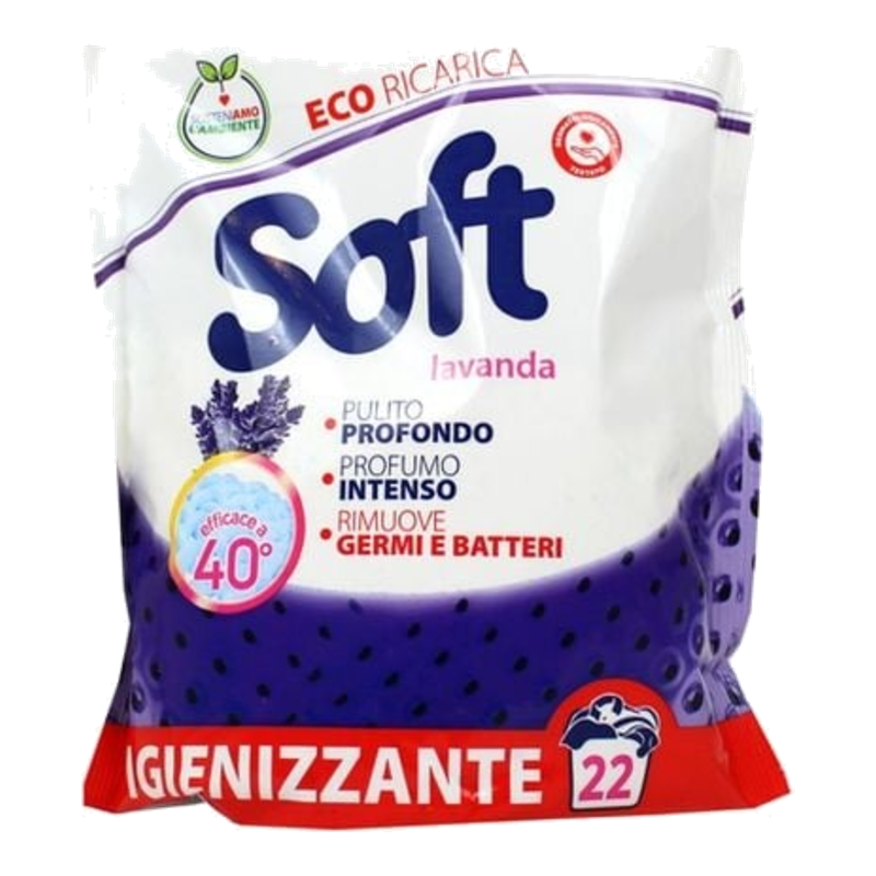 Універсальний пральний порошок Soft Lavanda 1.1 кг