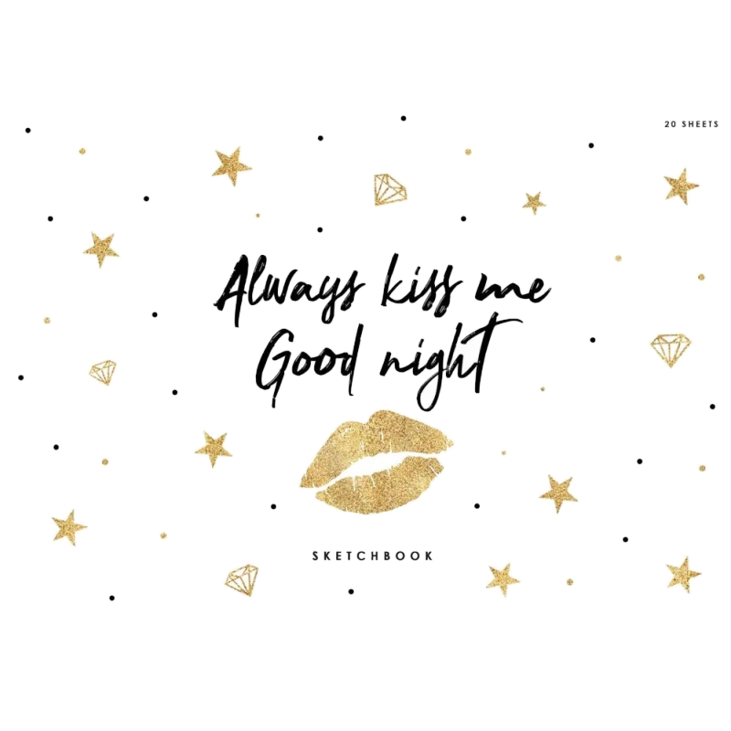 Альбом Star А4 20 арк. спіраль Always kiss me