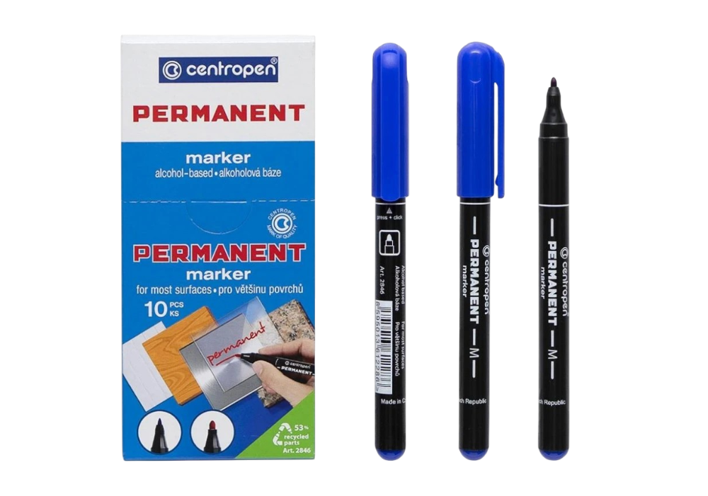 Маркер "Centropen" перманентний