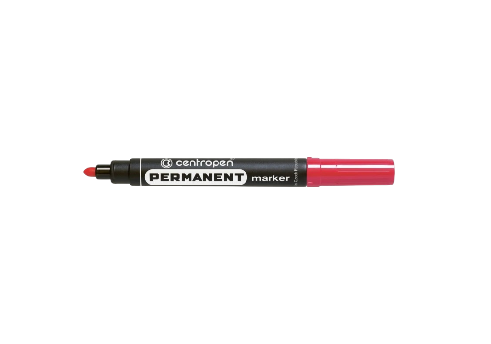 Маркер "Centropen" /8566/03/ перманентний КРУГЛИЙ