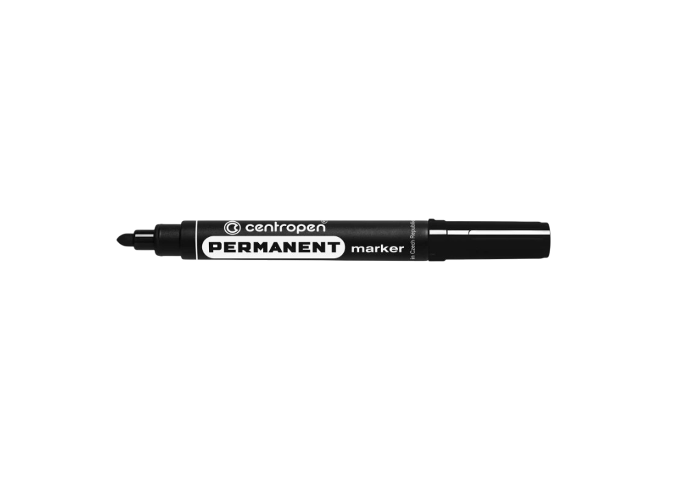 Маркер "Centropen" /8566/03/ перманентний КРУГЛИЙ