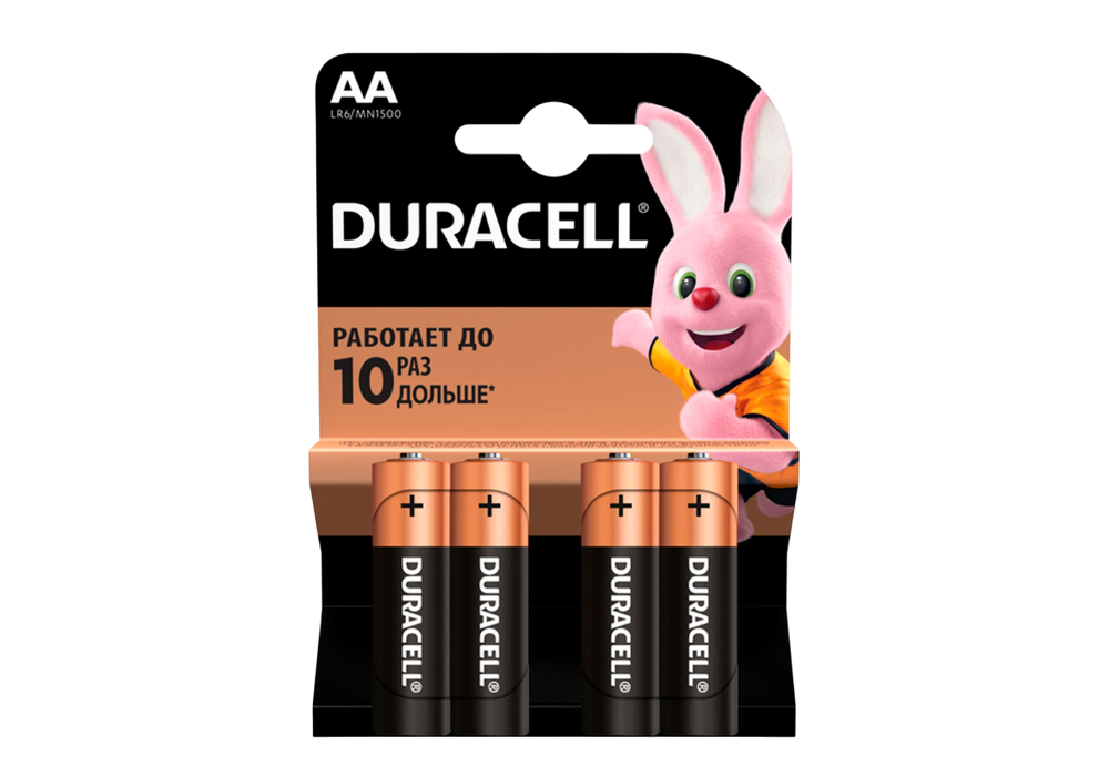 Елемент живлення (батарейка) DURACELL LR6 (AA)